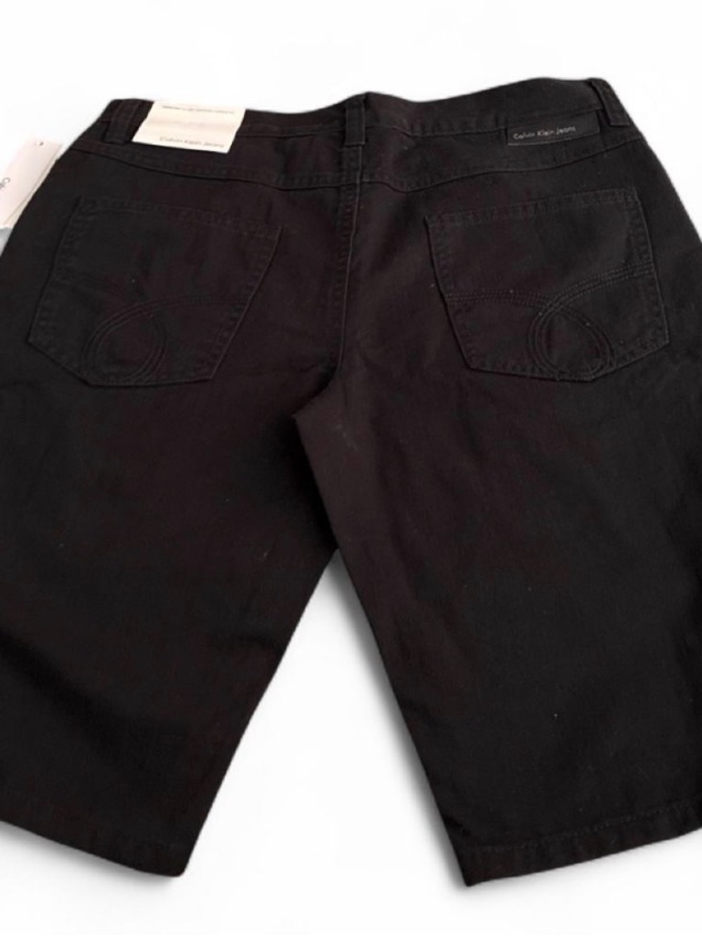 Calvin Klein Jeans Black Denim shorts